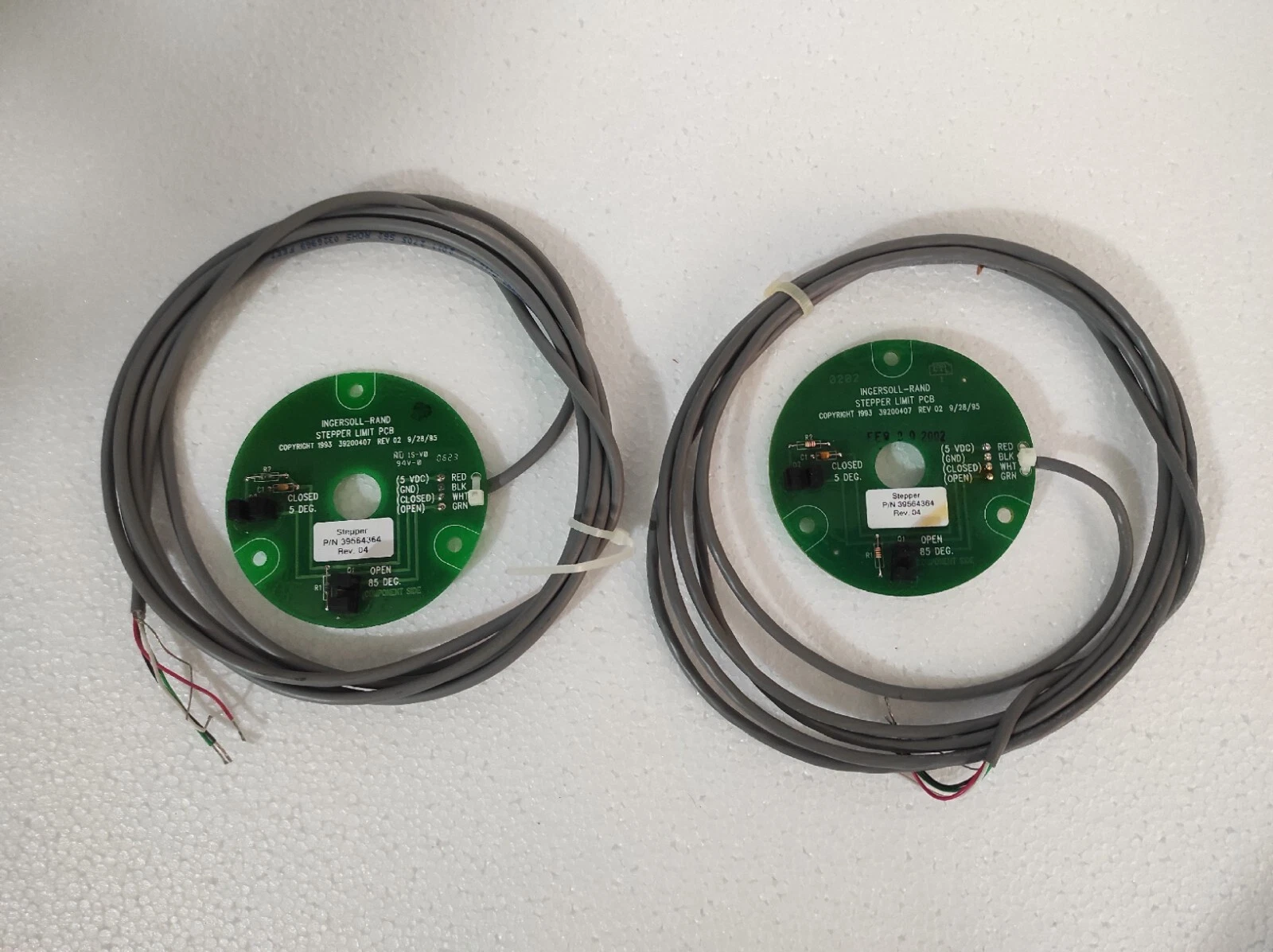 Ingersoll Rand Stepper Limit PCB 39200407 Rev 02 / Stepper P/N 39564363 Rev. 04